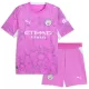 Completo calcio Portiere Manchester City Bambino Secondo 2026-27 Rosa