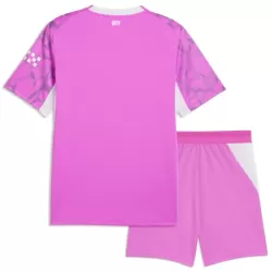 Completo calcio Portiere Manchester City Bambino Secondo 2026-27 Rosa