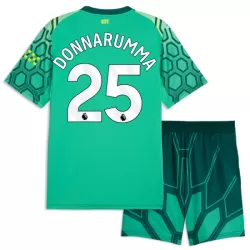 Completo calcio Portiere Manchester City Donnarumma 25 Bambino Primo 2026-27 Verde Completo calcio Portiere Manchester City Donnarumma 25 Bambino Primo 2026-27 Verde