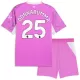 Completo calcio Portiere Manchester City Donnarumma 25 Bambino Secondo 2026-27 Rosa