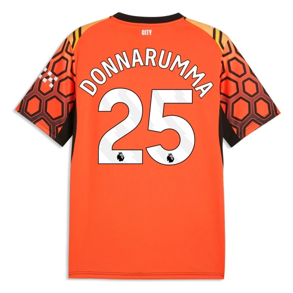 Maglia Portiere Manchester City Donnarumma 25 Uomo 3rd 2026-27 Arancia Maglia Portiere Manchester City Donnarumma 25 Uomo 3rd 2026-27 Arancia