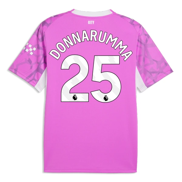 Maglia Portiere Manchester City Donnarumma 25 Uomo Secondo 2026-27 Rosa Maglia Portiere Manchester City Donnarumma 25 Uomo Secondo 2026-27 Rosa