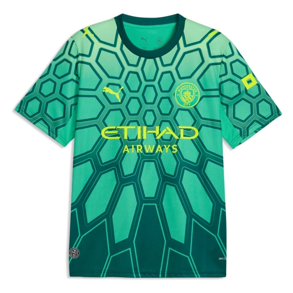 Maglia Portiere Manchester City Uomo Primo 2026-27 Verde Maglia Portiere Manchester City Uomo Primo 2026-27 Verde