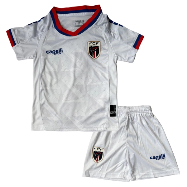 Completo calcio Cabo Verde Bambino Secondo Mondiali 2026 Completo calcio Cabo Verde Bambino Secondo Mondiali 2026