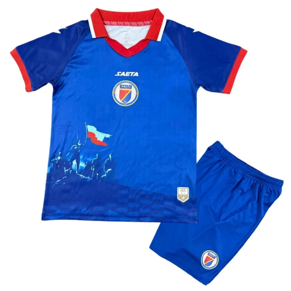 Completo calcio Haiti Bambino Primo Mondiali 2026 Completo calcio Haiti Bambino Primo Mondiali 2026