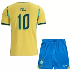 Completo calcio Brasile Pele 10 Bambino Primo Mondiali 2026 Completo calcio Brasile Pele 10 Bambino Primo Mondiali 2026