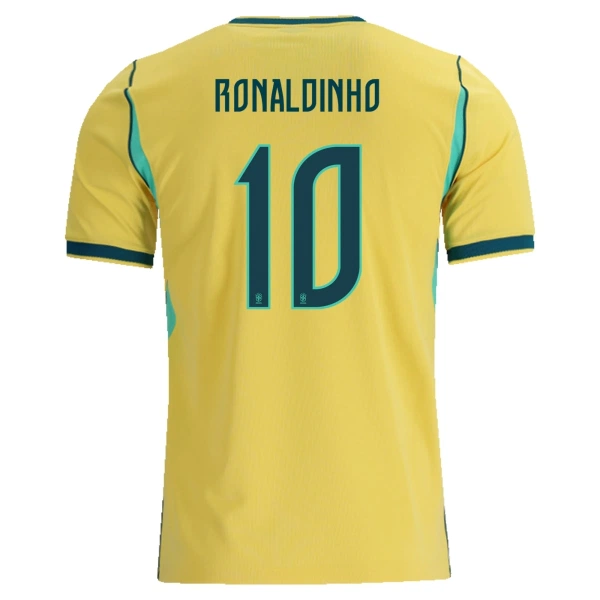 Completo calcio Brasile Ronaldinho 10 Bambino Primo Mondiali 2026