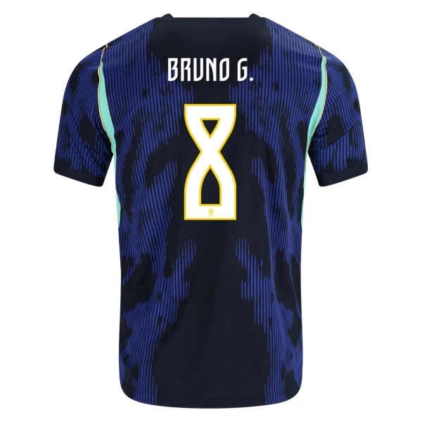 Maglia Brasile Bruno Guimaraes 8 Uomo Secondo Mondiali 2026 Maglia Brasile Bruno Guimaraes 8 Uomo Secondo Mondiali 2026