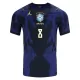 Maglia Brasile Bruno Guimaraes 8 Uomo Secondo Mondiali 2026