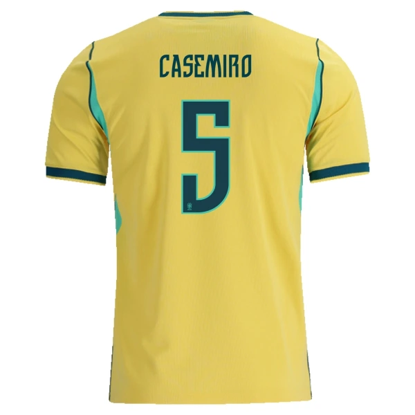 Maglia Brasile Casemiro 5 Uomo Primo Mondiali 2026 Maglia Brasile Casemiro 5 Uomo Primo Mondiali 2026