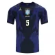 Maglia Brasile Casemiro 5 Uomo Secondo Mondiali 2026