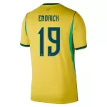 Maglia Brasile Endrick 19 Uomo Primo Mondiali 2026