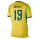 Maglia Brasile Endrick 19 Uomo Primo Mondiali 2026 Maglia Brasile Endrick 19 Uomo Primo Mondiali 2026