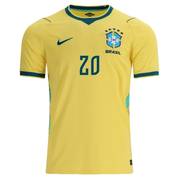 Maglia Brasile Estevao 20 Uomo Primo Mondiali 2026