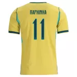 Maglia Brasile Raphinha 11 Uomo Primo Mondiali 2026