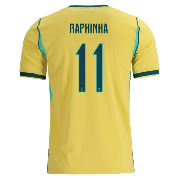 Maglia Brasile Raphinha 11 Uomo Primo Mondiali 2026 Maglia Brasile Raphinha 11 Uomo Primo Mondiali 2026