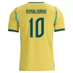 Maglia Brasile Ronaldinho 10 Uomo Primo Mondiali 2026