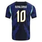 Maglia Brasile Ronaldinho 10 Uomo Secondo Mondiali 2026