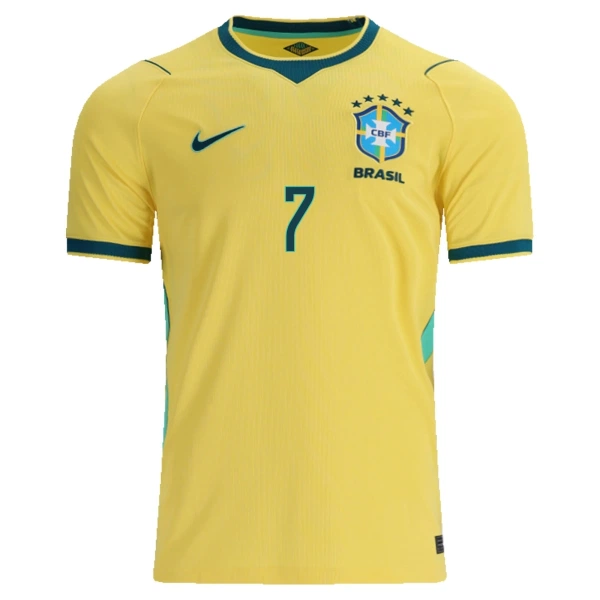 Maglia Brasile Vini JR. 7 Uomo Primo Mondiali 2026