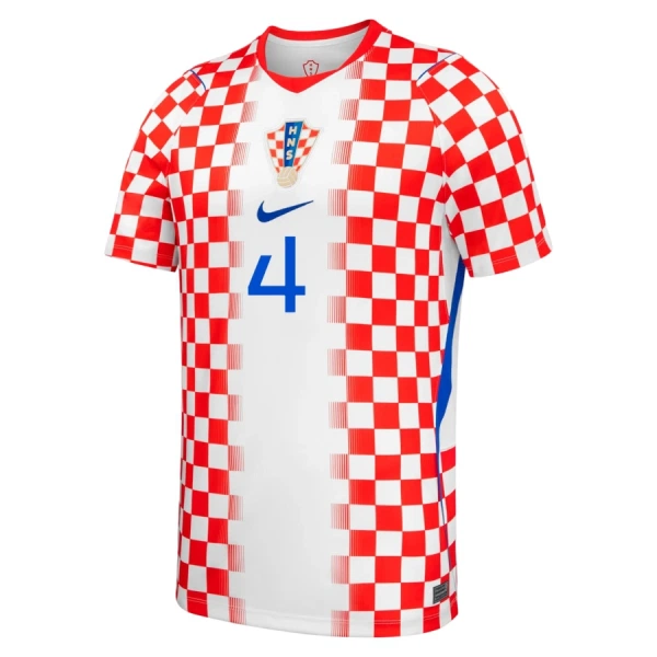 Completo calcio Croazia Gvardiol 4 Bambino Primo Mondiali 2026