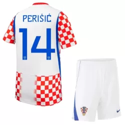 Completo calcio Croazia Perišić 14 Bambino Primo Mondiali 2026 Completo calcio Croazia Perišić 14 Bambino Primo Mondiali 2026
