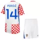 Completo calcio Croazia Perišić 14 Bambino Primo Mondiali 2026