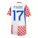 Maglia Croazia P. Sucic 17 Uomo Primo Mondiali 2026