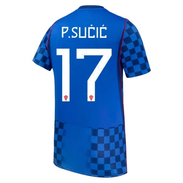 Maglia Croazia P. Sucic 17 Uomo Secondo Mondiali 2026 Maglia Croazia P. Sucic 17 Uomo Secondo Mondiali 2026