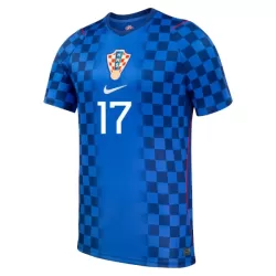 Maglia Croazia P. Sucic 17 Uomo Secondo Mondiali 2026