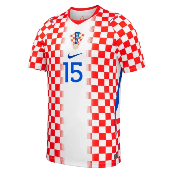 Maglia Croazia Pasalic 15 Uomo Primo Mondiali 2026