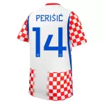 Maglia Croazia Perišić 14 Uomo Primo Mondiali 2026