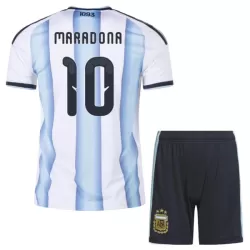 Completo calcio Argentina Maradona 10 Bambino Primo Mondiali 2026 Completo calcio Argentina Maradona 10 Bambino Primo Mondiali 2026