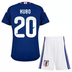 Completo calcio Giappone Kubo 20 Bambino Primo Mondiali 2026 Completo calcio Giappone Kubo 20 Bambino Primo Mondiali 2026