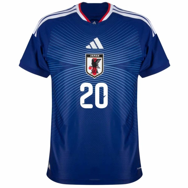 Completo calcio Giappone Kubo 20 Bambino Primo Mondiali 2026