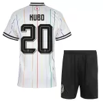 Completo calcio Giappone Kubo 20 Bambino Secondo Mondiali 2026