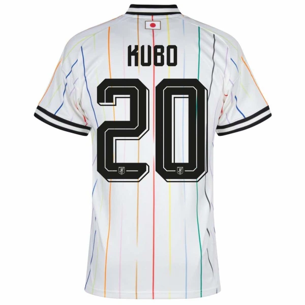 Completo calcio Giappone Kubo 20 Bambino Secondo Mondiali 2026