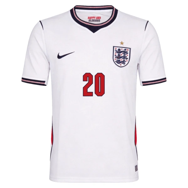 Maglia Inghilterra Palmer 20 Uomo Primo Mondiali 2026