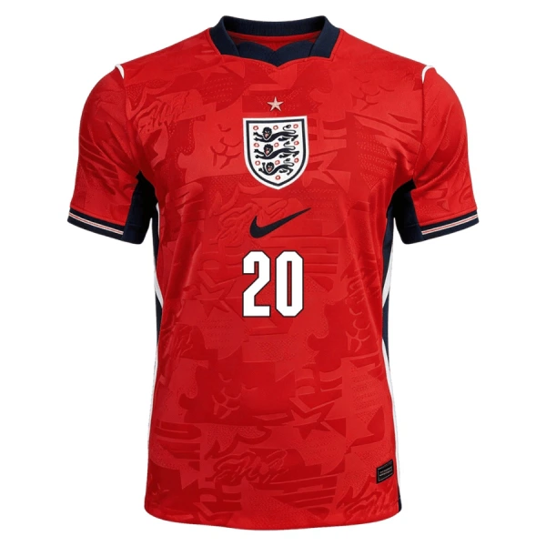 Maglia Inghilterra Palmer 20 Uomo Secondo Mondiali 2026