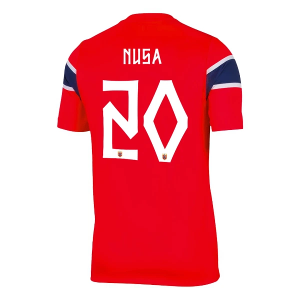 Maglia Norvegia Nusa 7 Uomo Primo Mondiali 2026 Maglia Norvegia Nusa 7 Uomo Primo Mondiali 2026
