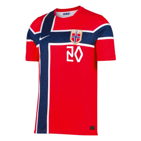 Maglia Norvegia Nusa 7 Uomo Primo Mondiali 2026