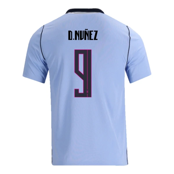 Maglia Uruguay Darwin Nunez 9 Uomo Primo Mondiali 2026