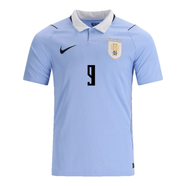 Maglia Uruguay Darwin Nunez 9 Uomo Primo Mondiali 2026