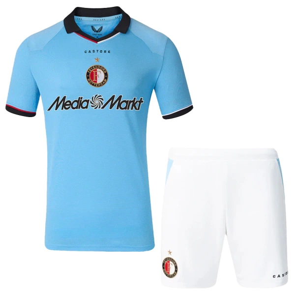 Completo calcio Feyenoord Rotterdam Bambino Secondo 2026-27 Completo calcio Feyenoord Rotterdam Bambino Secondo 2026-27