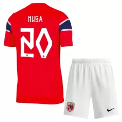 Completo calcio Norvegia Nusa 20 Bambino Primo Mondiali 2026 Completo calcio Norvegia Nusa 20 Bambino Primo Mondiali 2026