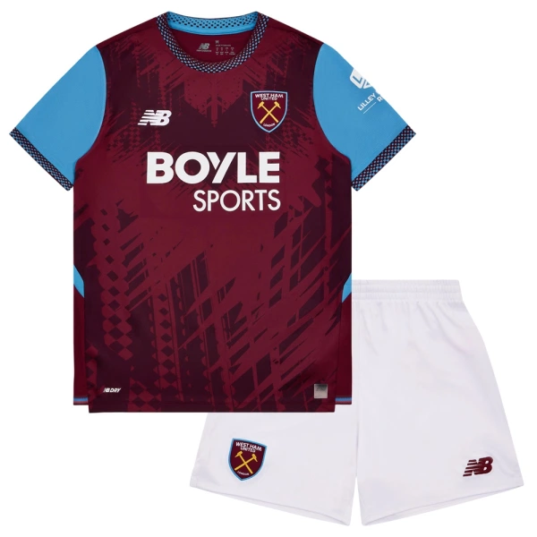 Completo calcio West Ham United Bambino Primo 2026-27 Completo calcio West Ham United Bambino Primo 2026-27