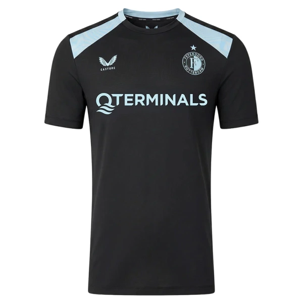 Feyenoord Rotterdam Maglia da Allenamento Uomo 2026-27 Nera Feyenoord Rotterdam Maglia da Allenamento Uomo 2026-27 Nera