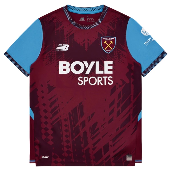 Maglia West Ham United Uomo Primo 2026-27 Maglia West Ham United Uomo Primo 2026-27