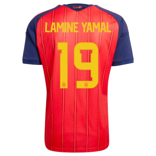 Completo calcio Spagna 2 Stars Lamine Yamal 19 Bambino Primo Mondiali 2026