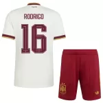 Completo calcio Spagna 2 Stars Rodrigo 16 Bambino Secondo Mondiali 2026