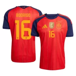 Maglia Spagna 2 Stars Rodrigo 16 Uomo Primo Mondiali 2026 Maglia Spagna 2 Stars Rodrigo 16 Uomo Primo Mondiali 2026